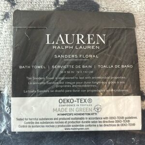 Lauren Ralph Lauren Sanders Floral bath towel 30” x 56”